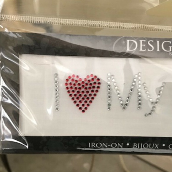 I Love My Dog Iron On Patch New Mark Richards New - Picture 4 of 5